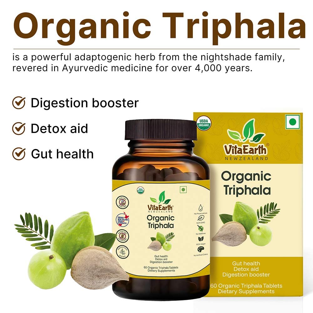 Organic Triphala Tablets - Image 2